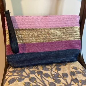 Shiraleah Large Rattan Clutch